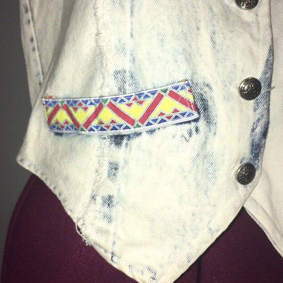 90s Denim Vest - Picture 3 of 8